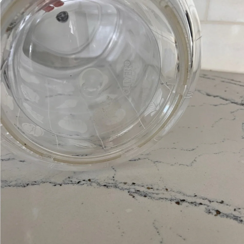 Vintage coastal ice bucket with coastal flair seashells by Culver